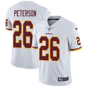 Wholesale Cheap Nike Redskins #26 Adrian Peterson White Men\'s Stitched NFL Vapor Untouchable Limited Jersey