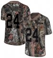 Wholesale Cheap Nike Browns #24 Nick Chubb Camo Men's Stitched NFL Limited Rush Realtree Jersey