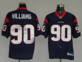Wholesale Cheap Texans Mario Williams #90 Blue Stitched NFL Jersey