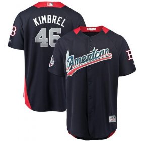 Wholesale Cheap Red Sox #46 Craig Kimbrel Navy Blue 2018 All-Star American League Stitched MLB Jersey