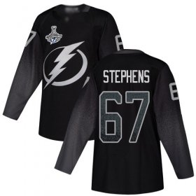 Cheap Adidas Lightning #67 Mitchell Stephens Black Alternate Authentic 2020 Stanley Cup Champions Stitched NHL Jersey