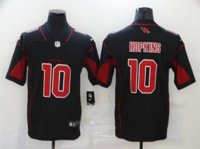 Wholesale Cheap Men\'s Arizona Cardinals #10 DeAndre Hopkins Black 2020 Color Rush Stitched NFL Nike Limited Jersey