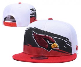 Wholesale Cheap Arizona Cardinals Team Logo Red White Adjustable Hat
