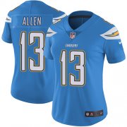 Wholesale Cheap Nike Chargers #13 Keenan Allen Electric Blue Alternate Women's Stitched NFL Vapor Untouchable Limited Jersey