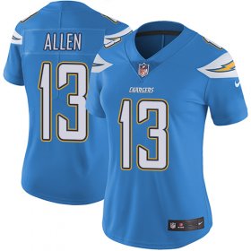 Wholesale Cheap Nike Chargers #13 Keenan Allen Electric Blue Alternate Women\'s Stitched NFL Vapor Untouchable Limited Jersey