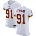 Wholesale Cheap Nike Redskins #91 Ryan Kerrigan White Men's Stitched NFL Vapor Untouchable Elite Jersey