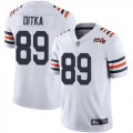 Wholesale Cheap Nike Bears #89 Mike Ditka White Alternate Men's Stitched NFL Vapor Untouchable Limited 100th Season Jersey
