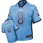 Wholesale Cheap Nike Titans #8 Marcus Mariota Light Blue Alternate Men's Stitched NFL Elite Drift Fashion Jersey