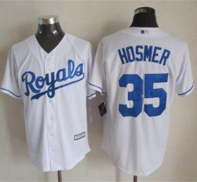 Wholesale Cheap Royals #35 Eric Hosmer White New Cool Base Stitched MLB Jersey