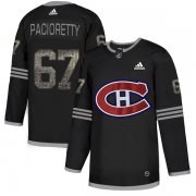 Wholesale Cheap Adidas Canadiens #67 Max Pacioretty Black Authentic Classic Stitched NHL Jersey