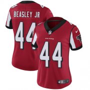 Wholesale Cheap Nike Falcons #44 Vic Beasley Jr Red Team Color Women's Stitched NFL Vapor Untouchable Limited Jersey