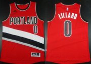 Wholesale Cheap Portland Trail Blazers #0 Damian Lillard Revolution 30 Swingman 2014 New Red Jersey