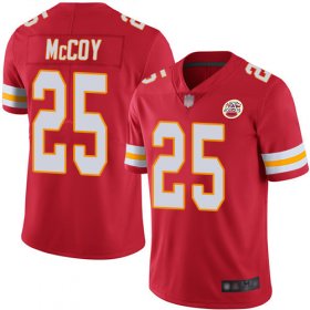 Wholesale Cheap Nike Chiefs #25 LeSean McCoy Red Team Color Men\'s Stitched NFL Vapor Untouchable Limited Jersey
