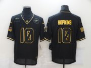 Wholesale Cheap Men's Arizona Cardinals #10 DeAndre Hopkins Gold Camo 2020 Salute To Service Stitched NFL Nike Limited Jersey
