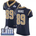 Wholesale Cheap Nike Rams #89 Tyler Higbee Navy Blue Team Color Super Bowl LIII Bound Men's Stitched NFL Vapor Untouchable Elite Jersey