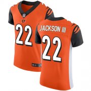 Wholesale Cheap Nike Bengals #22 William Jackson III Orange Alternate Men's Stitched NFL Vapor Untouchable Elite Jersey