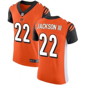 Wholesale Cheap Nike Bengals #22 William Jackson III Orange Alternate Men\'s Stitched NFL Vapor Untouchable Elite Jersey