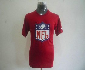 Wholesale Cheap Nike NFL Sideline Legend Authentic Logo Dri-FIT NFL Logo T-Shirt Red