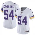 Wholesale Cheap Nike Vikings #54 Eric Kendricks White Women's Stitched NFL Vapor Untouchable Limited Jersey