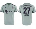 Wholesale Cheap Bayern Munchen #27 Alaba Away Soccer Club Jersey