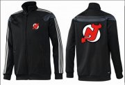Wholesale Cheap NHL New Jersey Devils Zip Jackets Black-2