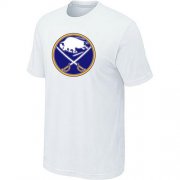Wholesale Cheap Buffalo Sabres Big & Tall Logo White NHL T-Shirt