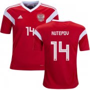 Wholesale Cheap Russia #14 Kutepov Home Kid Soccer Country Jersey