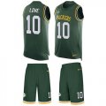 Wholesale Cheap Nike Packers #10 Jordan Love Green Team Color Men's Stitched NFL Limited Tank Top Suit Jersey