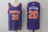 Wholesale Cheap Men's Phoenix Suns #20 Josh Jackson New Purple 2017-2018 Nike Swingman Stitched NBA Jersey