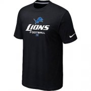 Wholesale Cheap Nike Detroit Lions Big & Tall Critical Victory NFL T-Shirt Black
