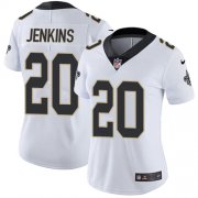 Wholesale Cheap Nike Saints #20 Janoris Jenkins White Women's Stitched NFL Vapor Untouchable Limited Jersey