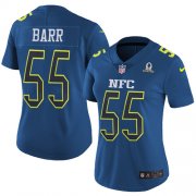Wholesale Cheap Nike Vikings #55 Anthony Barr Navy Women's Stitched NFL Limited NFC 2017 Pro Bowl Jersey