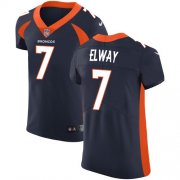 Wholesale Cheap Nike Broncos #7 John Elway Navy Blue Alternate Men's Stitched NFL Vapor Untouchable Elite Jersey