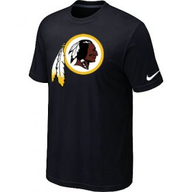 Wholesale Cheap Nike Washington Redskins Sideline Legend Authentic Logo Dri-FIT NFL T-Shirt Black