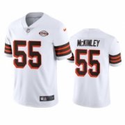 Wholesale Cheap Cleveland Browns 55 Takkarist Mckinley Nike 1946 Collection Alternate Vapor Limited NFL Jersey White