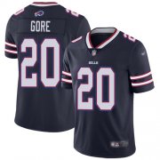 Wholesale Cheap Nike Bills #20 Frank Gore Navy Men's Stitched NFL Limited Inverted Legend Jersey