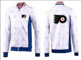 Wholesale Cheap NHL Philadelphia Flyers Zip Jackets White-2