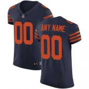Wholesale Cheap Nike Chicago Bears Customized Navy Blue Alternate Stitched Vapor Untouchable Elite Men's NFL Jersey