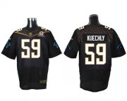 Wholesale Cheap Nike Panthers #59 Luke Kuechly Black 2016 Pro Bowl Men's Stitched NFL Elite Jersey