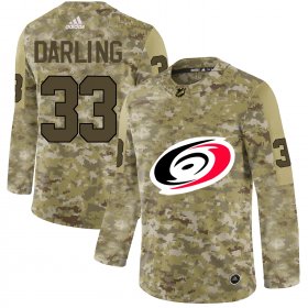 Wholesale Cheap Adidas Hurricanes #33 Scott Darling Camo Authentic Stitched NHL Jersey