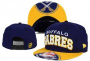 Wholesale Cheap NHL Buffalo Sabres Team Logo Navy Snapback Adjustable Hat
