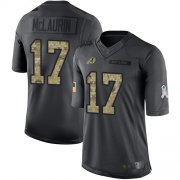 Wholesale Cheap Nike Redskins #17 Terry McLaurin Black Men's Stitched NFL Limited 2016 Salute to Service Jersey