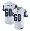 Cheap Women's Dallas Cowboys #60 Tyler Guyton White 2024 Draft Color Rush Limited Football Stitched Jersey(Run Small)