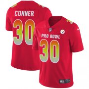 Wholesale Cheap Nike Steelers #30 James Conner Red Men's Stitched NFL Limited AFC 2019 Pro Bowl Jersey