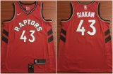 Wholesale Cheap Toronto Raptors 43 Pascal Siakam Red Nike Swingman Jersey