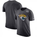 Wholesale Cheap NFL Men's Jacksonville Jaguars Nike Anthracite Crucial Catch Tri-Blend Performance T-Shirt