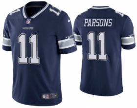 Wholesale Cheap Youth Dallas Cowboys #11 Micah Parsons 2021 NFL Draft Navy Vapor Limited Stitched Jersey