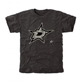 Wholesale Cheap Men\'s Dallas Stars Black Rink Warrior T-Shirt