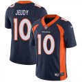 Wholesale Cheap Nike Broncos #10 Jerry Jeudy Navy Blue Alternate Men's Stitched NFL Vapor Untouchable Limited Jersey