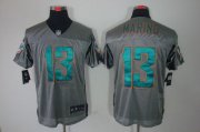 Wholesale Cheap Nike Dolphins #13 Dan Marino Grey Shadow Men's Stitched NFL Elite Jersey